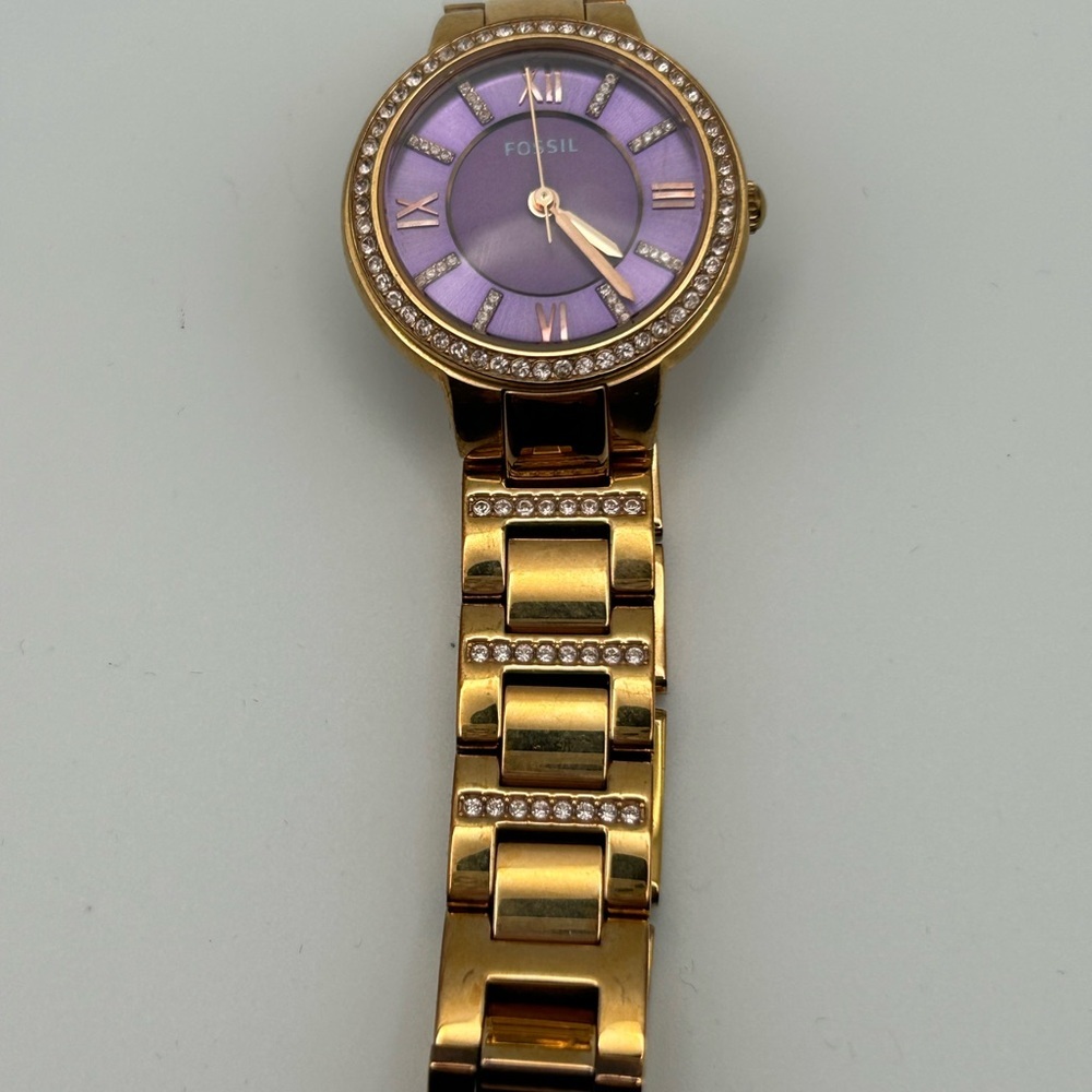 Euc Women’s Fossil Virginia Watch - Picture 4 of 6